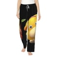 thumbnail image 2 of Lsque Pikmin Print Women's Pajama Pants, Lounge Pant - Comfortable Home Wear,Elastic Waistband, Stylish Design-Small, 2 of 9