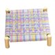 thumbnail image 3 of Hamaca transpirable para gatos con estructura de madera, cama para mascotas, fácil de montar, estable para gatos pequeños Multicolor, 3 of 9