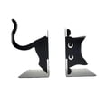 thumbnail image 1 of 1 Par de Sujetalibros de Metal con Diseño de , Sujetalibros Decorativos con Bordes Redondeados, Ideal para Oficina, Biblioteca o Decoración A, 1 of 5