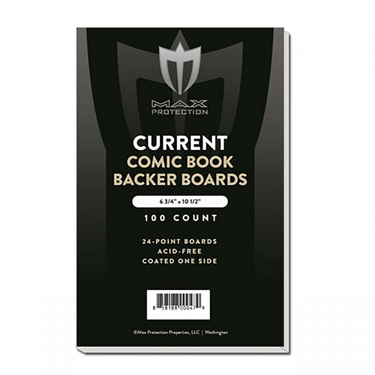 25-Pack BCW Silver Age Comic Book Backing Boards - 7 X 10.5 Inches For Storage