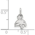 thumbnail image 2 of 10K White Gold 10Kw Logoart Texas State University Xs Pendant (15 X 8) Made In United States 1w001tst, 2 of 5