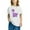 White, variant on Odeerbi Kids Boys Girls T-shirt Dinosaur Print Short Sleeve Cotton Tee Tops Kids Fashion Cute Round Neck Cartoon Print Tees Black