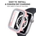 thumbnail image 3 of Worryfree Gadgets Bling Bumper Case for Apple Watch Pink/Silver 42mm (C19-PNSL42), 3 of 6