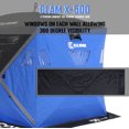 thumbnail image 5 of CLAM X-500 Portable 5 Person 9' Lookout Ice Fishing Thermal Hub Shelter, 5 of 10