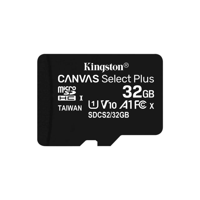 Tarjeta microSDHC Kingston Canvas Select Plus de 32 GB, paquete de 3