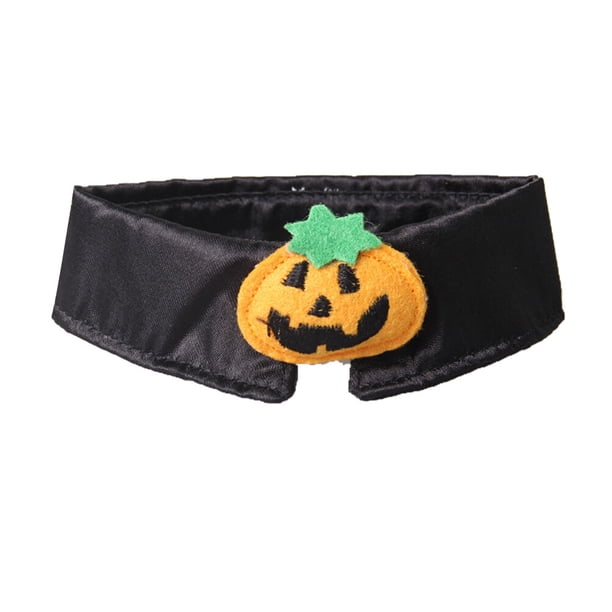 Collar de calabaza Pet Cat Tie Suministros para mascotas para la vida diaria Fiesta Halloween
