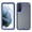 Dark Blue/Blue, variant on Samsung Galaxy S22 Plus Heavy Duty Defender Rugged Belt Clip Holster Case with Clip - Black/Black
