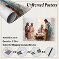thumbnail image 2 of Christian Jesus Print Wall Art Jesus Save the Lost Lambs Canvas Painting Posters Room Aesthetic Decoration Easter Christian Catholic Wall Decor, 2 of 6