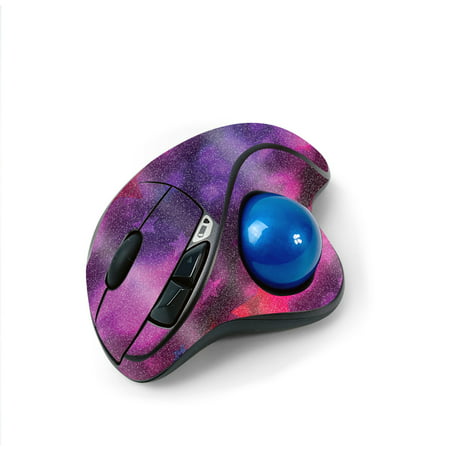 Glossy Glitter Skin Decal Wrap for Logitech M570 Wireless Trackball Mouse Sticker Colorful