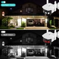 thumbnail image 3 of Cámara IP de seguridad para exteriores, dispositivo de vigilancia con lente Dual de 8MP, 4K, ángulo de ultraancho, 180 °, Wifi, visión nocturna a todo Color de 4MP, detección humana por Ia, 3 of 3