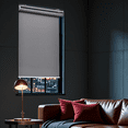 thumbnail image 5 of AOSKY Blackout Roller Shade--Experience the safety and convenience of a cordless design, easy installation, and family-friendly use,44" W x 72" H,Grey, 5 of 5