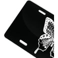 thumbnail image 3 of Christian Religious Blessed Pink Glitter Bling Blessed Front License Plate Aluminum Decorative License Plates Funny Metal Car Plate 6"X12" Novelty Vanity Tag Cover with 4 Holes Car Decor Accessory, 3 of 5