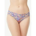 thumbnail image 2 of Joyspun Women's No Show Cheeky Panties, 3-Pack, Sizes XS to 3XL, 2 of 3