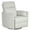 Fossil, variant on Pemberly Row Polyester Angora Linen Recliner Chair Swivel Gliding Manual 41"W x 38"D x 41"H Assembled