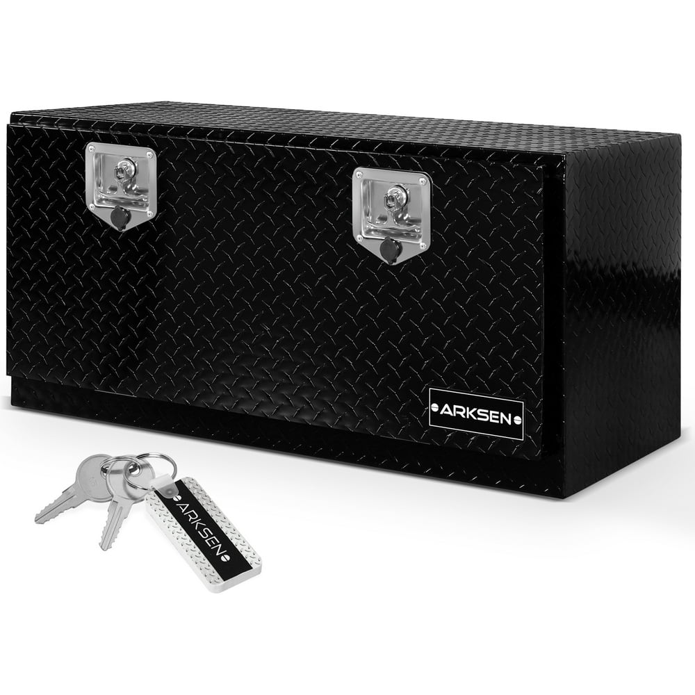ARKSEN 36" Aluminum Diamond Plate Tool Box With THandle Latch Pickup