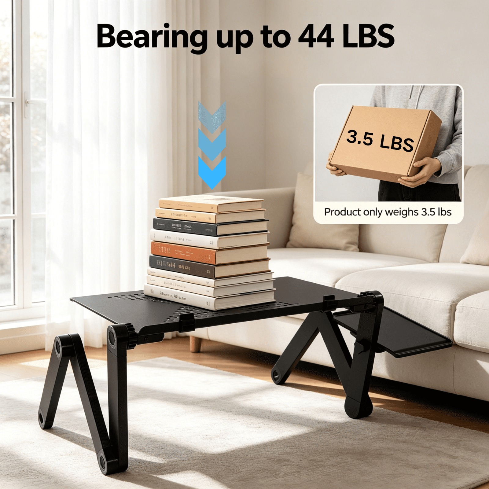 Ktaxon Popular 360°Foldable Laptop Notebook Desk Table Stand Bed Tray