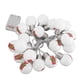 thumbnail image 1 of Luces decorativas navideñas, 9.8 pies, 20 LED, bombilla de bola, bombilla de bola LED, cadena de luces de hadas, decoración, claridad notable, 1 of 8