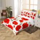 thumbnail image 2 of Amapola Ropa de Cama Juego de Funda Nórdica Twin Tamaño Floral Flor Impreso Ropa de Cama, 2 of 6