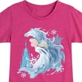 thumbnail image 3 of Disney Frozen 2 - Elsa & Winter Frozen Horse - Toddler & Youth Girls Short Sleeve Graphic T-Shirt, 3 of 5