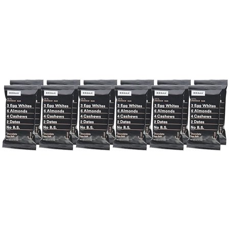 RxBar Chocolate Sea Salt Protein Bar,1.83 Ounce (Pack of 12)