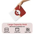 thumbnail image 3 of Carpeta para cartas awedsu de 400 bolsillos, cuero PU impermeable, 3 of 6