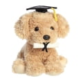 thumbnail image 2 of Aurora - Small Brown Graduation - 8.5" Pup - Commemorative Stuffed Animal, 2 of 5