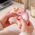 thumbnail image 5 of Simulated Notch Tooth Mark Donut Squishy Fidget Squeeze Toy, Daily Pressure Relieving Sensory Toy, Compact Handheld Play Toy for Kids Adults, Desktop Display and Party Favor Supply(1PCS), 5 of 5