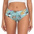 thumbnail image 1 of Balery Dogs Ropa Interior de Algodón para Mujer con Dibujo – Braguitas Cómodas y Elásticas, Estilo Clásico-Medium, 1 of 6