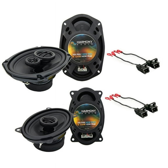 Cadillac Coupe DeVille 1988-1989 OEM Speaker Upgrade Harmony Speakers Package