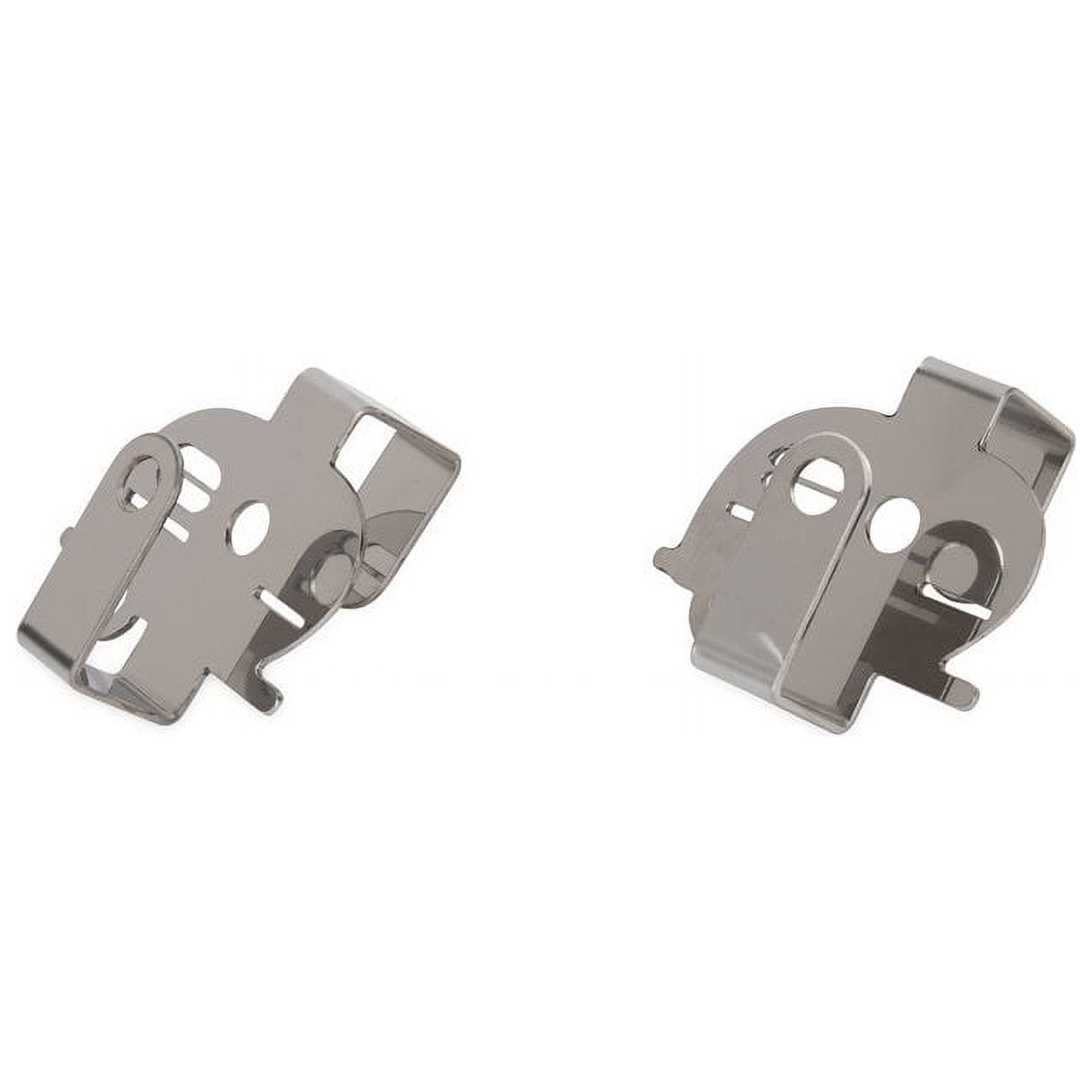 (2 pack) Camco Life is Better at the Campsite Over-the-Cabinet Hooks - Silver, 2-Pack (53382)