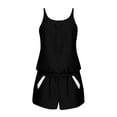 thumbnail image 2 of Yievot Blouson Tankini Swimsuits for Women Color Block Two Piece Bathing Suits Ladies Ruched Modest Swimwear, 2 of 8