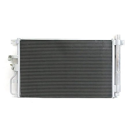 A-C Condenser - Pacific Best Inc For/Fit 3468 06-09 Equinox [08-09 3.4L] 06-09 Torrent 3.4L WITH Receiver &