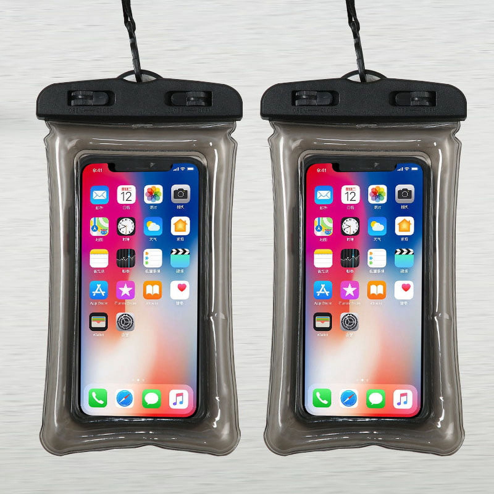 Pool Phone Cover Waterproof Phone Bag IPX8 Cell Phone Pouch for Swimmers Divers Beach ...