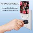 thumbnail image 3 of Rose Leopard LED Square Night Lights - Modern and Versatile Plug-in Lighting Solution for Any Room - Energy Efficient and Stylish Illumination, 3 of 6
