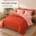 thumbnail image 4 of IGI Queen Size Reversible 7 Piece Comforter Set - Complete Bed in a Bag - Red/Dhalia, 4 of 6