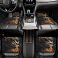 thumbnail image 6 of Sikiie Dapper Cat in Sunglasses Car Foot Mat Set of 4 Pieces Basics Universal Fit Rubber Carpet Floor Mats For Car SUV Van & Truck, 26.8"L x 17.3"W (Front), 13"L x 17.3"W(Rear), 6 of 6