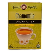 Brad's Organic Chamomile Organic Tea 20 tea bags 1.06 Oz (2 pk )