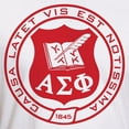 thumbnail image 3 of CafePress - Alpha Sigma Phi Red Seal T Shirt - Fitted T-Shirt, Vintage Fit Soft Cotton Tee, 3 of 4