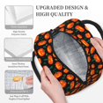thumbnail image 3 of Balery Pumpkin Fallen Leaves Bolsa de Almuerzo para Mujeres, Caja de Almuerzo, Bolsa de Almuerzo Pequeña Impermeable, Tote de Almuerzo Reutilizable con Gran Capacidad, 3 of 6