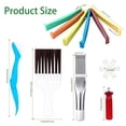 thumbnail image 2 of Yeacher 5 PCS Air Conditioner Fin Cleaner Set Air Conditioner Condenser Fin Comb Ac, 2 of 7
