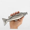 thumbnail image 4 of 5oz Trout-Shaped Stainless Steel Hip Flask - Perfect for Outdoor Travel and Parties!, 4 of 8
