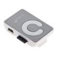 thumbnail image 4 of Clip Portátil Mini USB MP3 Reproductor Multimedia De Música Tarjeta TF Arriba Blanco, 4 of 8