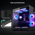 thumbnail image 5 of Hoengager RTX 5070 12GB Gaming PC Desktop - AMD Ryzen 5 9600X 6-Core 3.9 GHz, 32GB DDR5 RAM, 1TB PCIe SSD, Windows 11 -RGB Prebuilt Computer, 5 of 17