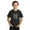 Black, variant on POROPL Boys Girls T Shirts Letter Print Crewneck Tee with Short Sleeves,Black