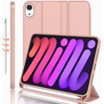 thumbnail image 1 of [PST] iPad Mini 6 6th Gen. / Mini 7 7th Gen. Smart Case Cover, Slim Magnetic Smart Cover Stand Case & Pencil Holder, 1 of 4