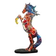 thumbnail image 2 of Estatuilla de 2 Piezas perfecl Oficina Tienda Escritorio Estatua Escultura Graffiti multicolor, 2 of 8