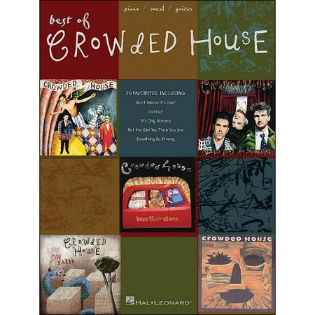 Hal Leonard Best Of Crowded House arranged for piano, vocal, and guitar