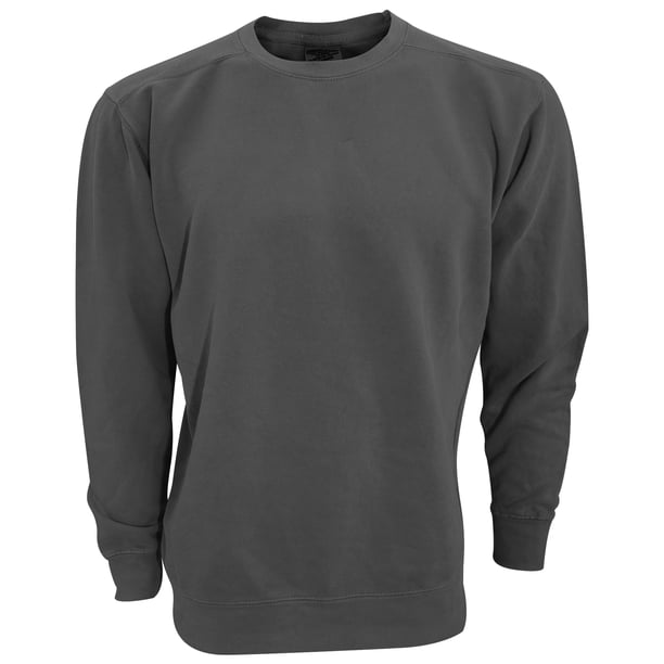Comfort Colours - Sudadera de cuello redondo unisex para adultos (Pimienta)
