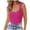 Pink, variant on Bmisegm Womens Sleeveless Tank Top Women Basic Slim Fit Summer Tops Cute Sleeveless Shirts Womens Cute Tees Green L
