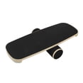 thumbnail image 1 of Entrenador de tabla de equilibrio shamjiam tabla con ruedas para ejercicio madera 73,5 cm x 28 cm x 1,8 cm, 1 of 8